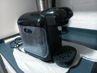 Cafetera Bosch Cápsulas Negra