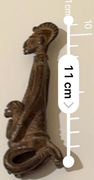 Figura Bronce Dogón Madre e Hijo