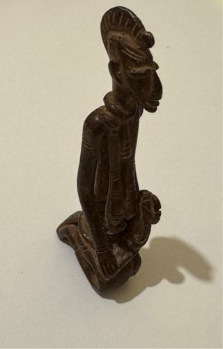 Figura Bronce Dogón Madre e Hijo