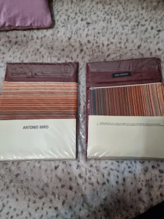 Juego de sábanas Antonio Miró King size