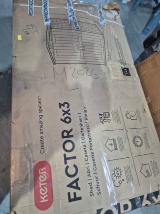 Caseta de jardin keter factor 6x3