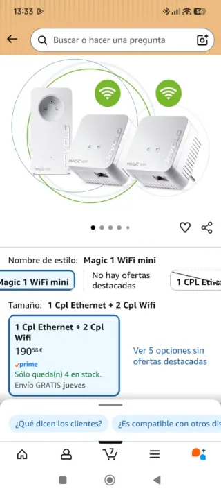 Devolo Magic 1 WiFi Mini - Kit PLC