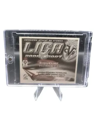 2 Cromos Riquelme FC Barcelona y Villarreal