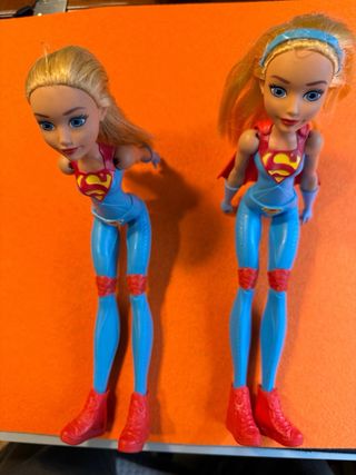 Duo di bambole Barbie Supergirl