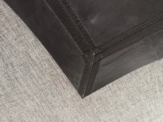 Alfombra moderna gris tela