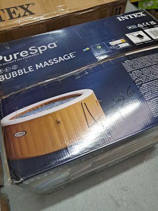 Intex 28426EX Spa hinchable, Beige, 4 Personas