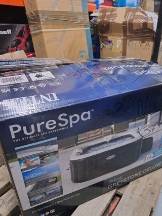 SPA Hinchable Exterior e Interior para 4 Personas