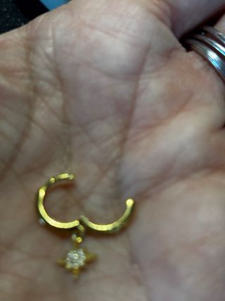 Orecchini Universo placcati oro 18K