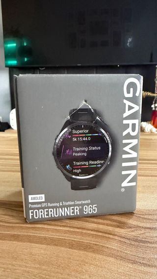 Garmin Forerunner 965 GPS AMOLED Negro/Gris