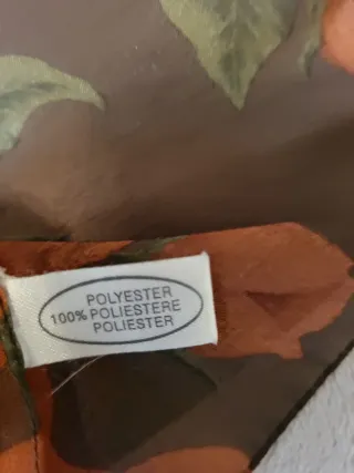 Foulard sciarpa floreale vintage