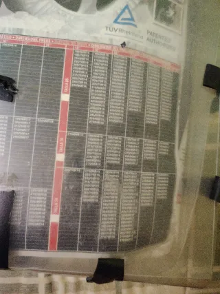 Cadenas de coche de tela sin usar