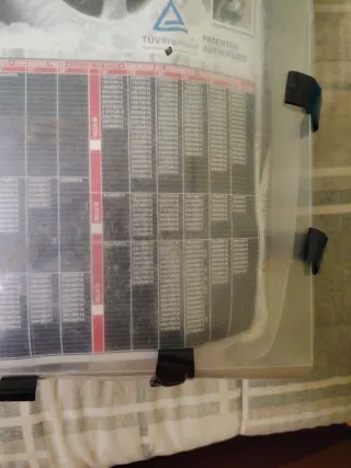 Cadenas de coche de tela sin usar