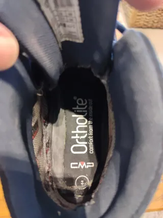 Botas Trekking CMP Waterproof Negras y Azules