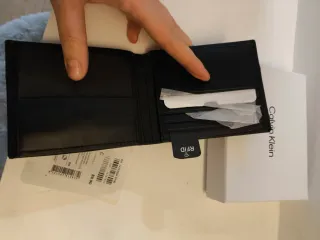 Portafoglio uomo Calvin Klein nero