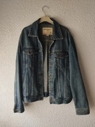 Cazadora vaquera Green Coast azul