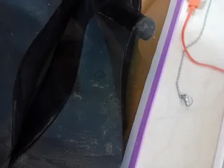 Zapatos de tacón negros con plataforma