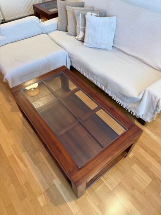 Set 2 Mesas Centro + Auxiliar