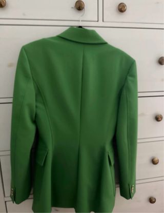 Traje de pantalón Zara verde