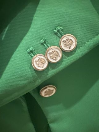 Traje de pantalón Zara verde