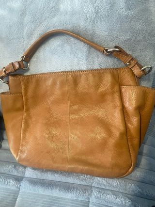 Bolso Adolfo Dominguez Marrón Piel