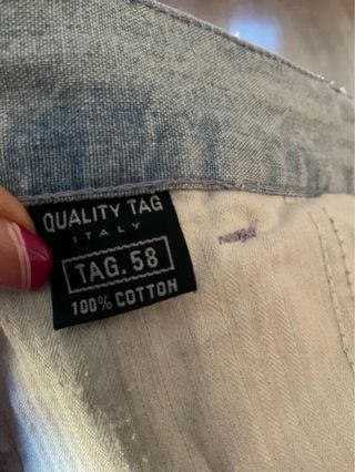 Jeans KEEGAN uomo chiari taglie grandi Vintage