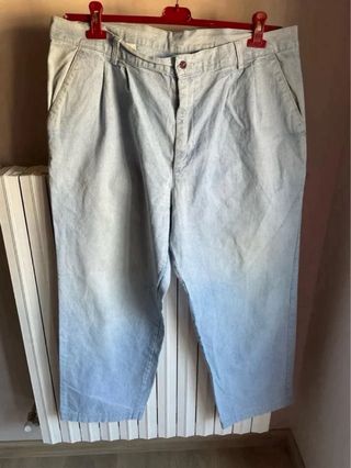 Jeans KEEGAN uomo chiari taglie grandi Vintage