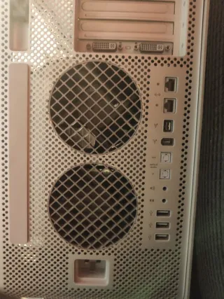 Ordenador Apple Macintosh G5 Dual core 2 Plata.