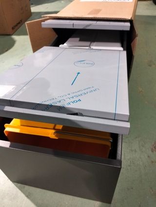 Arregui Vario CR205 Cubo de Basura y Reciclaje de Acero Inoxidable de 2 Compartimentos