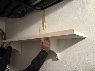 Dos Estanterías madera vintage blanco