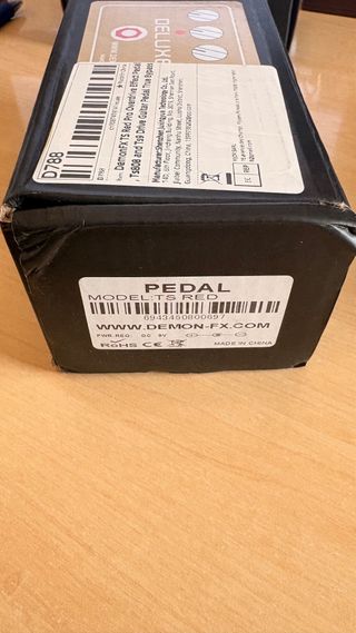 Pedal Overdrive Demonfx TS RED II