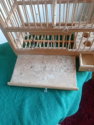 Jaula madera artesanal