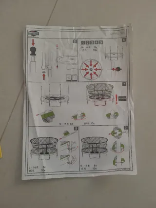 Cama elástica Berg 3.8m