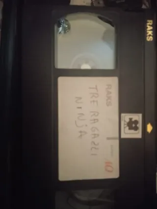 VHS 3 Ragazzi Ninja