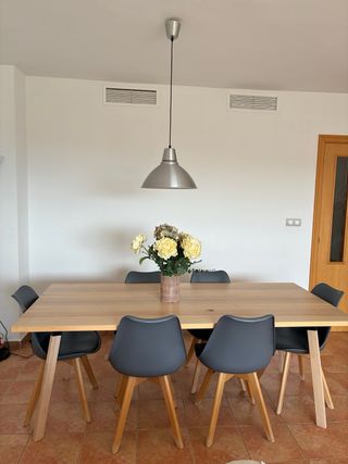 Mesa comedor y 8/6 sillas