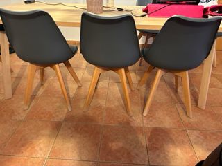 Mesa comedor y 8/6 sillas