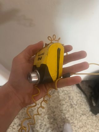 Candado Antirrobo Moto Oxford Amarillo