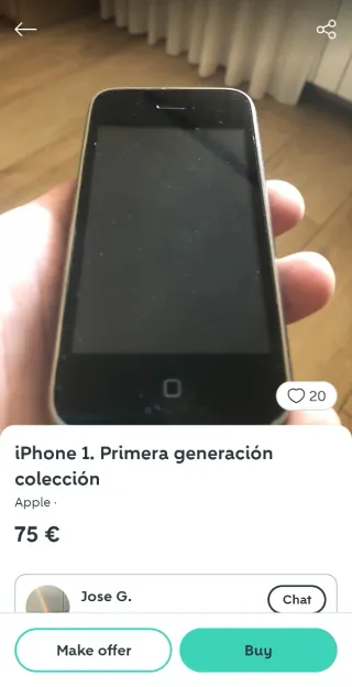 iPhone 16GB Negro