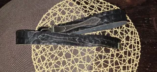 Cintura Sem Vaccaro Pelle Coccodrillo Vintage