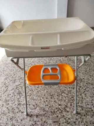 Bañera cambiador bebé plegable