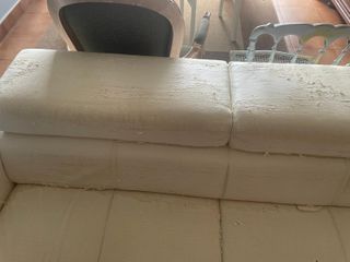 Sofá Canto Branco (Chaise Longue) - Negociável