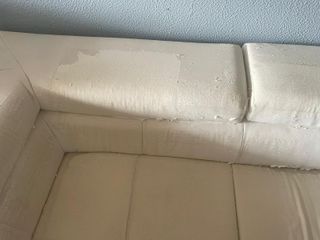 Sofá Canto Branco (Chaise Longue) - Negociável