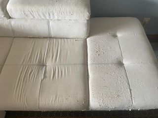 Sofá Canto Branco (Chaise Longue) - Negociável