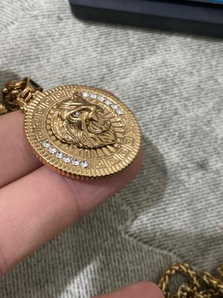 Colgante León acero
