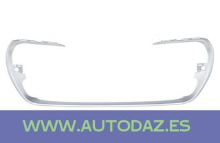 Marco rejilla inferior central parachoques delantero [Gris