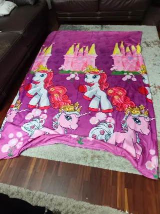 Funda Nórdica Infantil Unicornio Cama 90