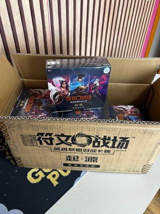 1 Caja Jumbo de League of Legends Riftbound Origin