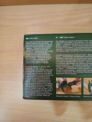 Calibrador Digital Parkside