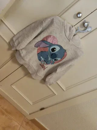 Sudadera niña 3-4 años Stitch