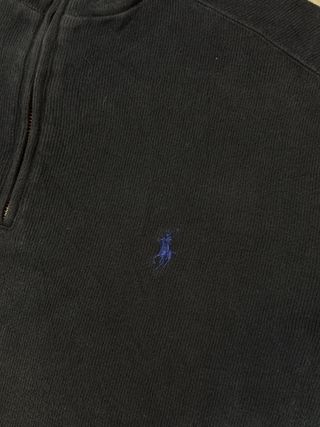 Sudadera Polo Ralph Lauren Negra 1/4 Zip