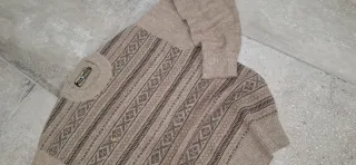 Maglione Kitz Pichler Lana Beige/Marrone